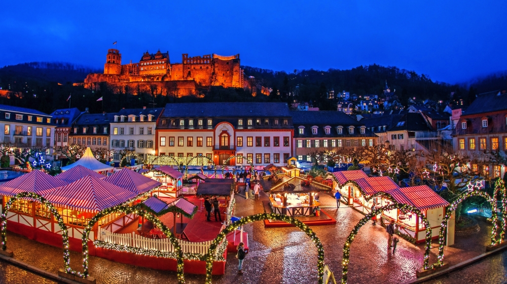 Heidelberg im Advent Wintertraum am Neckar